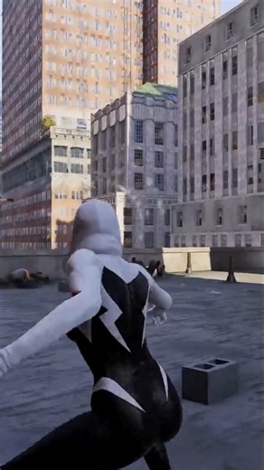 Spider-Gwen Free Roam in New York (No HUD) Part 1