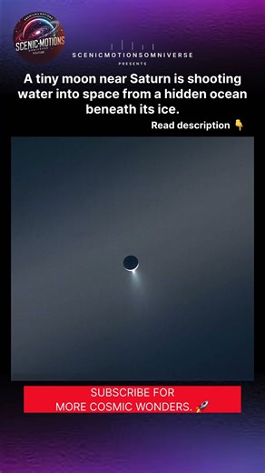 This Moon Is Spraying Its Ocean Into Space 🤯