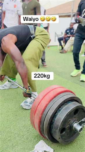 Amazing 220kg Lift Challenge
