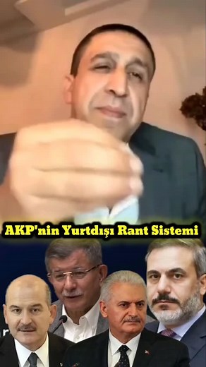 111K views · 5.3K reactions | AKP'nin Yurtdışı Rant Sistemi! Muhammed Yakut, Ahmet Davutoğlu ve AKP'lilerin Yurtdışındaki Rant Sistemini Anlattı. #muhammedyakut #muhammedyakutvideoları #ahmetdavutoğlu #gelecekpartisi #süleymansoylu #hakanfi̇dan #binaliyıldırım #erdoğan #akparti #siyaset #gündem #avrupa #gurbetciler #almanyadakitürkler #muhalefet | Turkey Gündem | Facebook