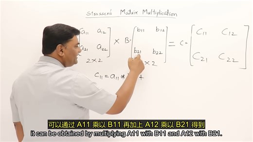 2.9 Strassen矩阵乘法.
