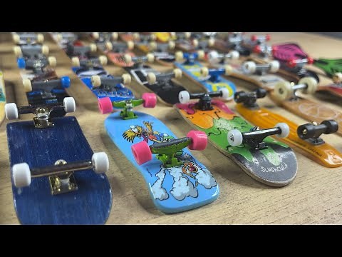 My Fingerboard Collection! | Rare Tech Decks and More!