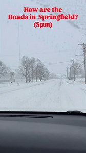 ❄️ Ready for round 2? Road conditions aren’t great in Springfield at 5pm and I expect conditions to deteriorate greatly in the next couple hours. This is a good night to stay in and get cozy! 🔥 How much more snow? I’m still standing by my guess of 8.4” by the time we are done. (And you can say- once a reporter always a reporter. I can’t help myself 🫣) | Meteorologist Natalie Nunn