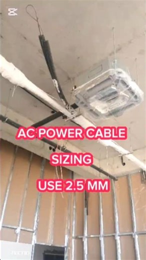 What Cable Size for Air Conditioner?#shorts
