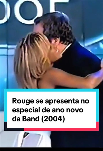 Amamos essa energia delas❤️ No dia 30/12/2004 foi ao ar a Sexta Especial de Ano Novo do Programa Boa Noite Brasil e as Rouges foram uma das convidadas especiais #rouge #Nostalgia #anonovo #felizanonovo #viral