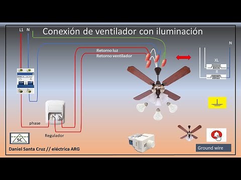 👍how to connect a ceiling fan ✔✔👀