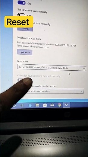 All Pc/Desktop/Laptop Date And Time Reset Problem | How to Fix Date And Time Reset Windows#macnitesh