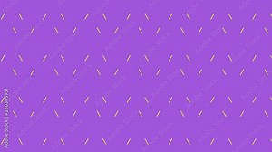 Animated triangle. 2D yellow line drawing a triangle on a purple background. 2d Video pattern, Loop animation. Simple Background for your text, poster, cover, branding, banner, placard. 4K