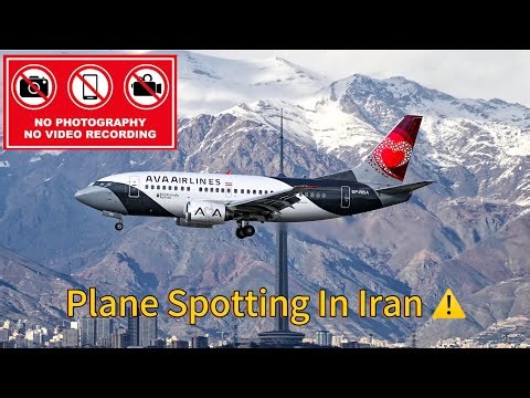 [4K] plane spotting at Tehran Mehrabad Airport. 2025