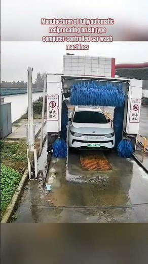 Manufacturer of fully automatic reciprocating brush type computer-controlled car wash#carwashing