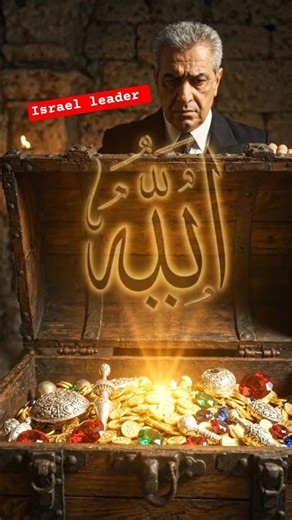 Divine Treasure Found Inside Sacred Chest 😱✨ | Allah Calligraphy Reveal #shorts #allah