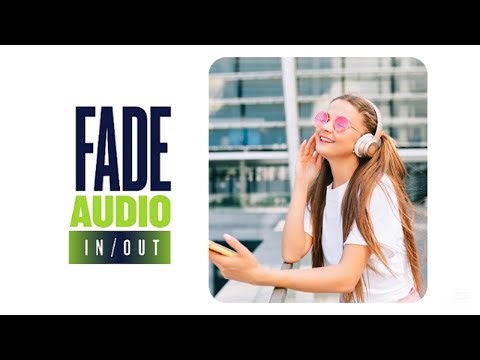 How to fade in fade out audio on spring video editor