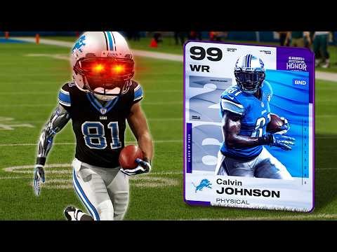 99 Calvin Johnson Is The BEST WR In Madden 26!