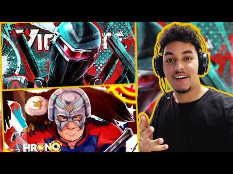 REACT AniRap & Chrono | PACIFICADOR (Peacemaker) 😱 | Vigilante M4TEI FOI POUCO
