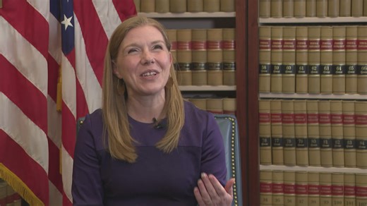 Outgoing U.S. Attorney speaks on time in office