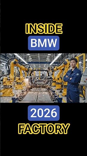 BMW's Manufacturing Process is Insanely Precise #factory #automotive #engineering