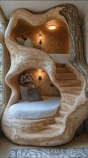 Amazing bunk bed idea 🤩 | Rustic Cabins