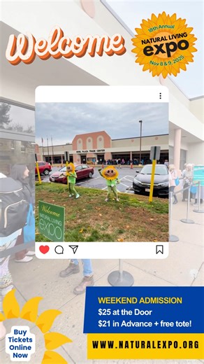 21 reactions | The 18th Natural Living Expo is officially OPEN! | Natural Living Expo | Facebook