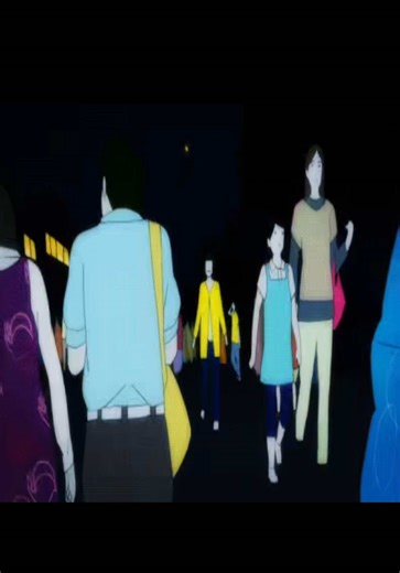 insanely cool anime guys watch it #tatamigalaxy #tatamitimemachineblues #watashi