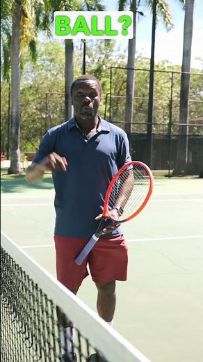 Mastering High Backhand Volleys in Tennis #tennistips #highvolley