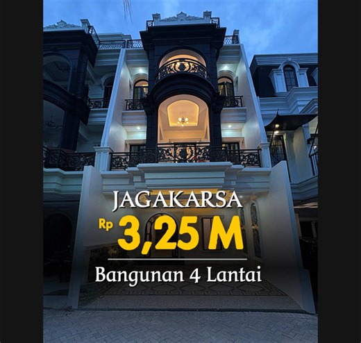 Rumah American Classic di Jagakarsa, Jakarta Selatan