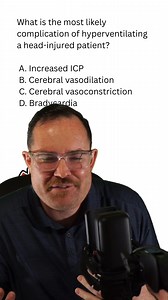 The goal with ICP is to elevate the head up to 30 degrees and maintain an EtCO2 of 35-40 mmHg. If you're EtCO2 is normal, don't worry about changing your ventilation rate. Mannitol and hypertonic saline can also be used. #EMT #AEMT #Paramedic #EMS #Nurse | Rescue Academy