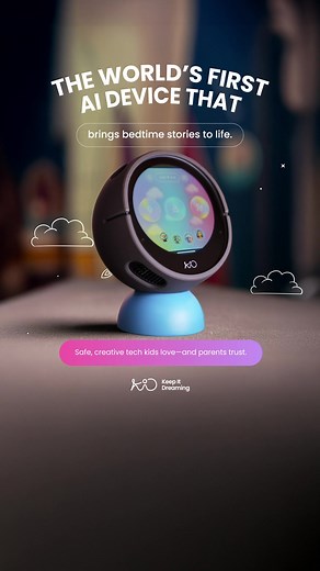 KID is a revolutionary AI device powered by your imagination. Create endless bedtime stories, bring your own wacky characters to life, learn new skills, work on homework, and more! 🔮 Preorder now so you don’t miss out! Quantities are limited for our launch. 🚀 Why you’ll love KID: 🎨 Inspires active creativity instead of consumption 🧠 Evolves with your child as they learn and grow 🙌 Self-contained AI platform (no accessories needed!) ✅ Safe, age-appropriate content (COPPA certified!) 📱 Paren