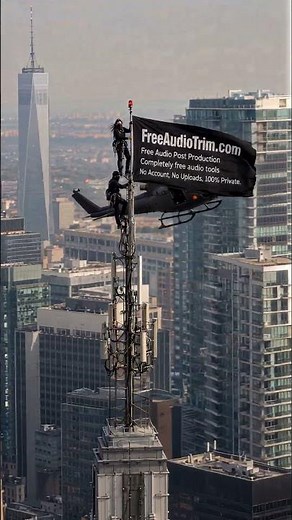 Cut MP3 Files Online: No Software Needed #FreeAudioTrim #shorts #empirestatebuilding