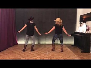 Doctor Doctor Line Dance (teach + dance with Lucie Lu + Alex)