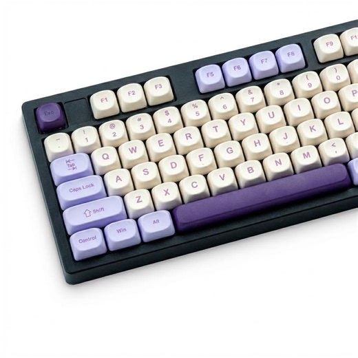 Purple Grape Keycap Set MOA Profile PBT Keycaps, 143 Keys Custom Mechanical Keyboard Keycaps, MX Compatible - Etsy