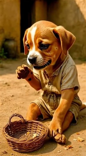 Little Puppy and the Alien Friend Who Saved Him