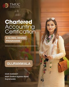 Unlock global opportunities with the Chartered Accounting Certification from ICAP at TMUC. Elevate your career prospects with a prestigious degree recognized worldwide! Apply now: https://tmuc.edu.pk/apply-now-tmuc/ Or call: 0345 6466607 03033332448, 03244606745, 051-111-118-682 #TMUC #ICAP #CA #certification #Admissionsopen #UK #Certified #University | TMUC Kingsbury Gujranwala
