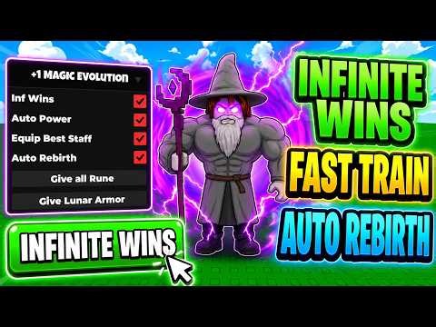 +1 Magic Evolution Script | INFINITE WINS, FAST TRAIN, AUTO REBIRTH & More!