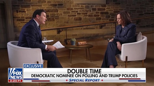 My full interview with Vice President Harris tonight on #SpecialReport | Bret Baier