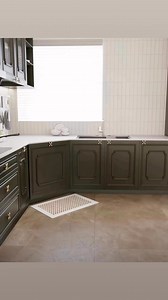 Using the kitchen corner for a dishwasher makes use of an otherwise awkward space 💡. It sits close to the sink for easy loading 🚰➡️🧼 and keeps the main counter free for prep 🍽️ • • #kitchencorner #dishwashercabinet #kitchenstorageideas | Tiffany Design Studio