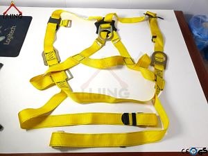 [Hot Item] High Quality Yellow Fall Protection Body Harness Climbing Roof Full Body