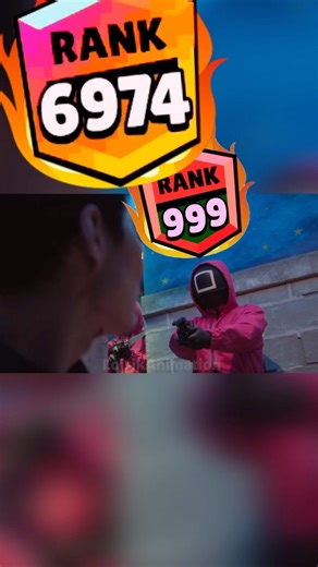 Brawl Stars SQUID GAME Rank Up #brawlstars #brawlstarsglobal #brawstarsmemes