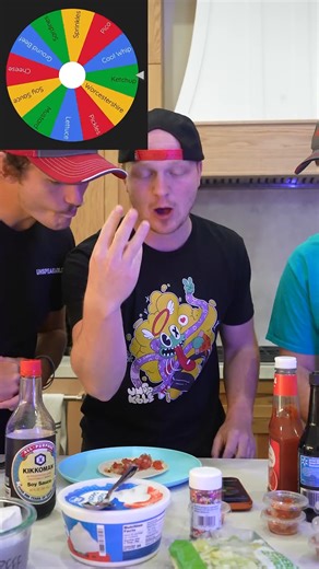 How were these all kinda good? 🌮 . . . . . . #ROULETTE #challenge #shorts #explore #share | Unspeakable