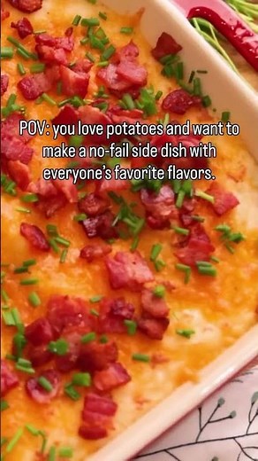 🥔 Twice Baked Potato Casserole 🥔