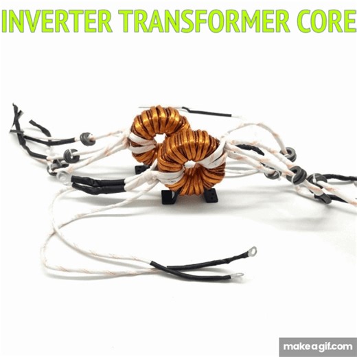 Inverter Transformer Core on Make a GIF