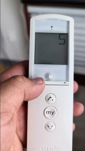 How to operate Somfy 16 channels Remote