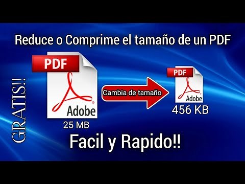 COMO DISMINUIR O REDUCIR TAMAÑO del PDF | Como cambiar Tamaño Del PDF COMPRIMIR mis documentos pdf