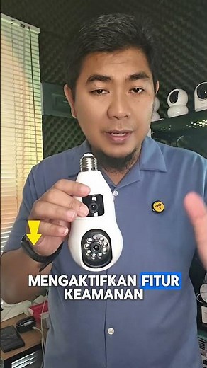 Easy-to-Install Light Bulb CCTV, No Wires and No Wi-Fi Required. #cctv #security #camera