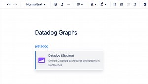 Datadog Connector for Confluence | Atlassian Marketplace