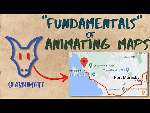 Glaxnimate Explain: How to animate Maps in Glaxnimate