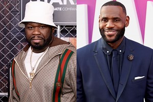 50 Cent Reacts To LeBron James's NBA Scoring Record