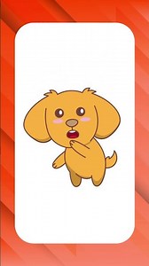 Animate cute dog animal gif animation and loop animation | Studio Venia