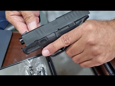HS PRODUCT CROATIA H11 OSP 9MM MICRO COMPACT 9MM PISTOL REVIEW AND UNBOXING.