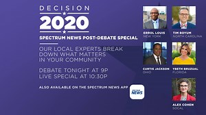 Keeping up with tonight’s presidential debate at home or on the go?  Watch it live on Spectrum News and the Spectrum News app.  Stay with us for a post-debate analysis with our experts across the U.S. 盧 Get real-time fact checks and analysis on our live blog on our app and website. | Spectrum News 1 Central New York/S Tier | Facebook