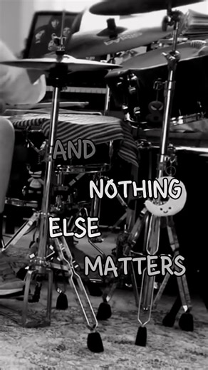 Nothing else matters(metallica)#metallica #shortvideo #nothingelsematters #femaledrummer